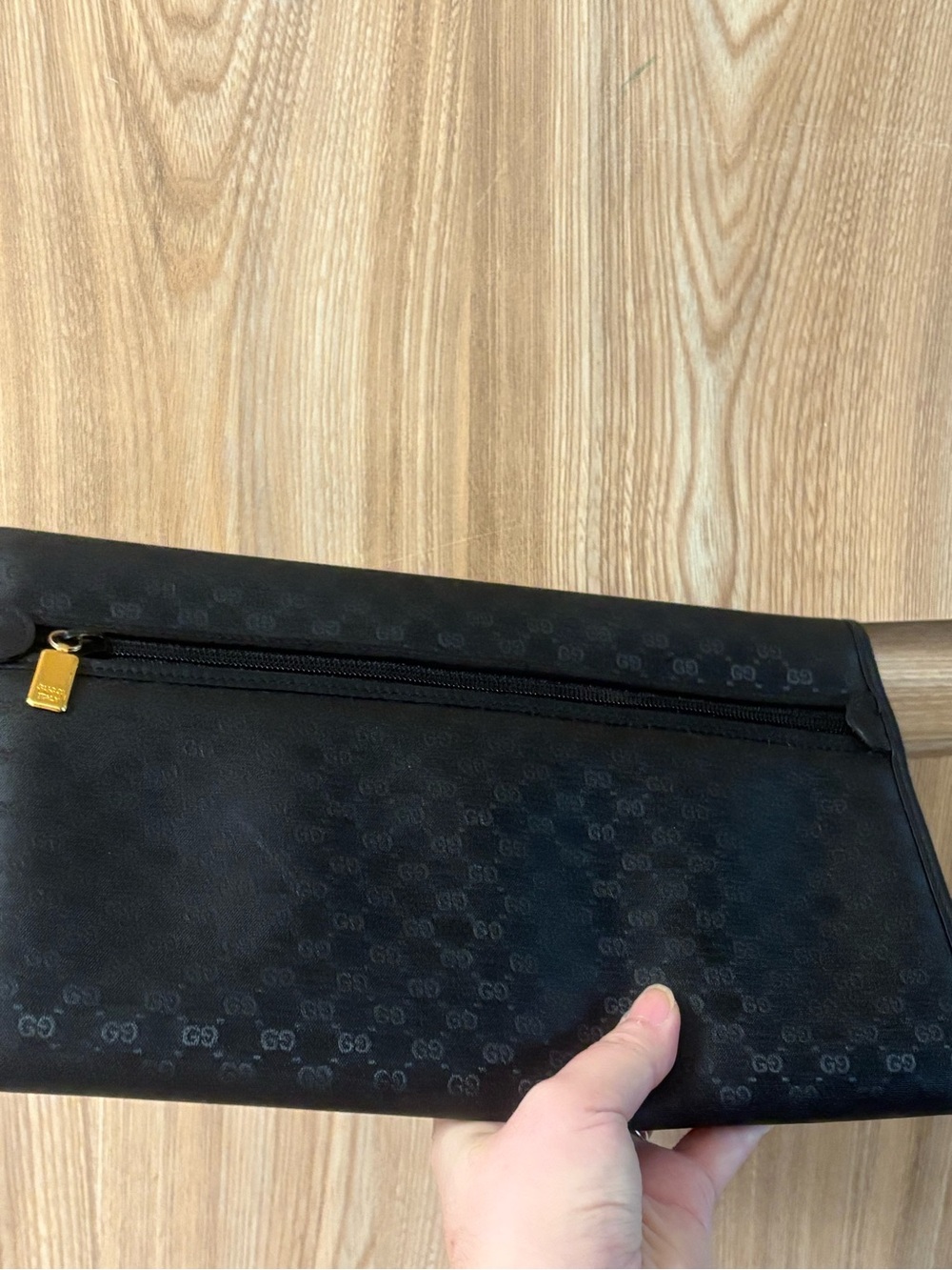 Auth Gucci Micro GG logo 2way clutch shoulder bag No strap - Picture 16 of 16